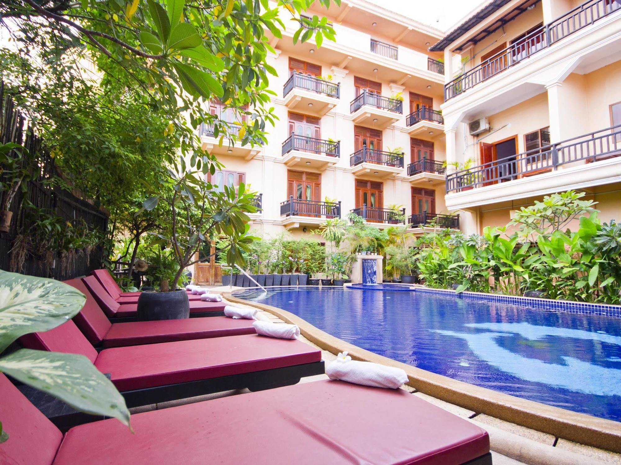 Apsara Sovannaphum Boutique Siem Reap Exterior foto